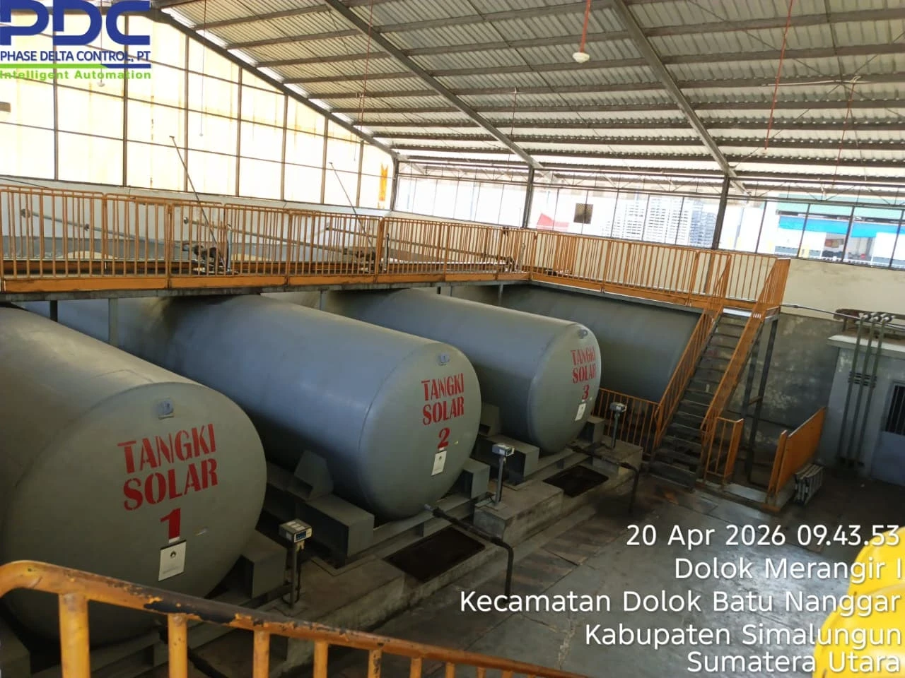 Real-Time Fuel Tank Monitoring for Rubber Plantation Operations with Automatic Tank Gauge